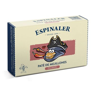 Pâté de moules épicées ESPINALER RR-90