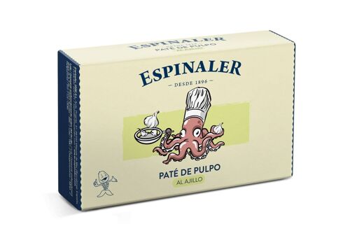 Pate de Pulpo al Ajillo ESPINALER RR-90