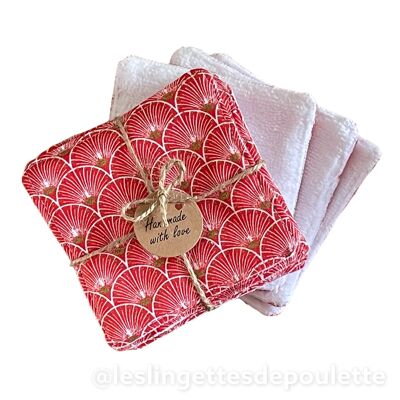 "Oriental Ruby" make-up removing wipes
