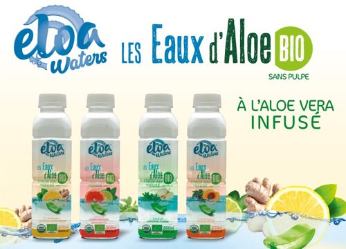 Eloa Waters Cassis Pêche Bio 50cl