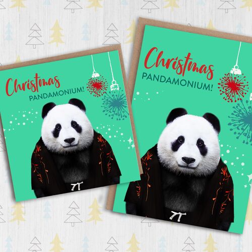 Panda Christmas, Holiday card: Christmas Pandamonium (Animalyser)