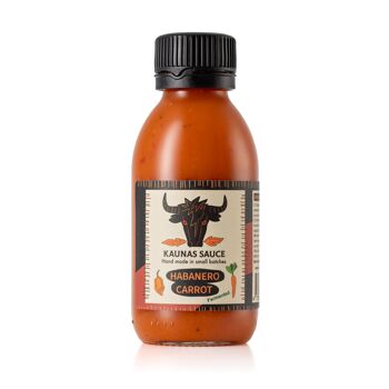 Sauce piquante aux carottes Habanero 125ml