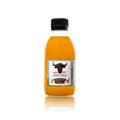 Salsa piccante alla pesca Habanero 250ml