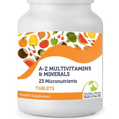A-Z Multivitamine & Minerals 23 Mikronährstoffe Tabletten 60 Tabletten FLASCHE