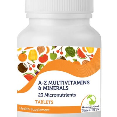 A-Z Multivitamine & Minerals 23 Mikronährstoffe Tabletten 90 Tabletten FLASCHE