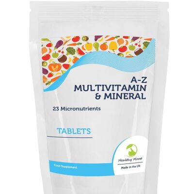 A-Z Multivitamine & Minerals 23 Mikronährstoffe Tabletten 120 Tabletten Nachfüllpackung