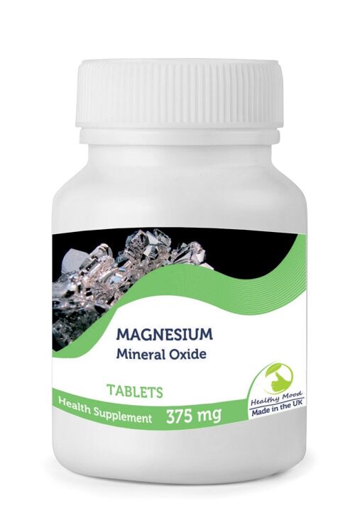 MAGNESIUM Mineral Oxide 375 Mg Tablets 30 Tablets BOTTLE
