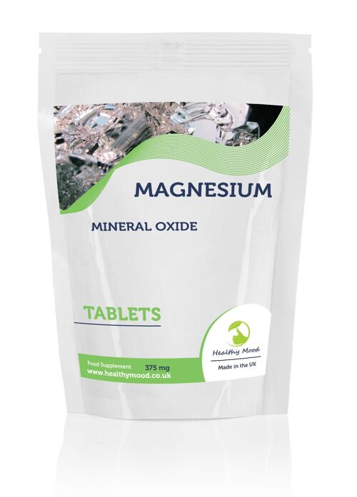 MAGNESIUM Mineral Oxide 375 Mg Tablets 90 Tablets Refill Pack