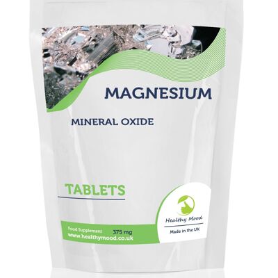 MAGNESIUM Mineral Oxide 375 Mg Tablets 90 Tablets Refill Pack