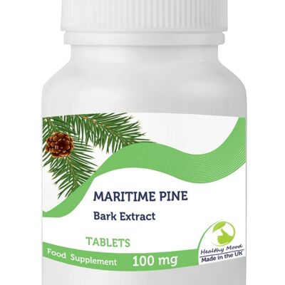 Capsules d'extrait d'écorce de pin maritime