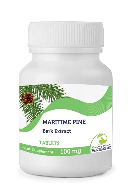 Maritime Pine Bark Extract Capsules 120 Capsules BOTTLES