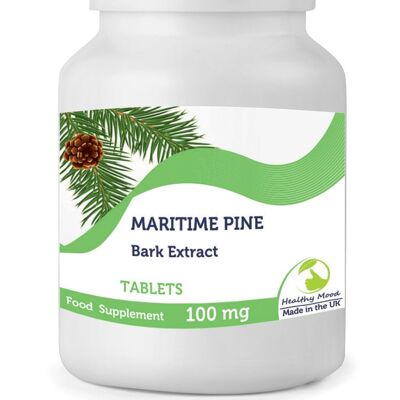Maritime Pine Bark Extract Capsules 120 Capsules BOTTLES