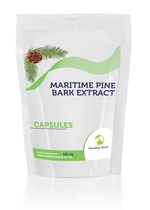 Maritime Pine Bark Extract Capsules 1000 Capsules Refill Pack