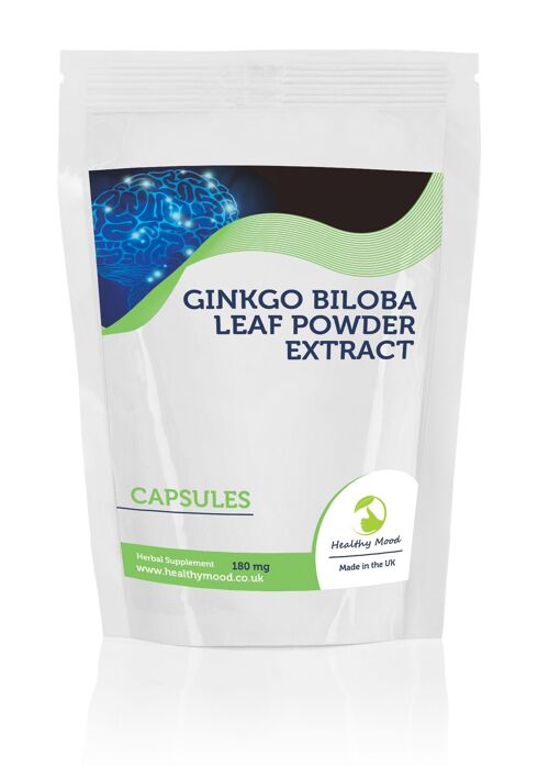 Ginkgo Biloba Capsules 30 Capsules refill pack