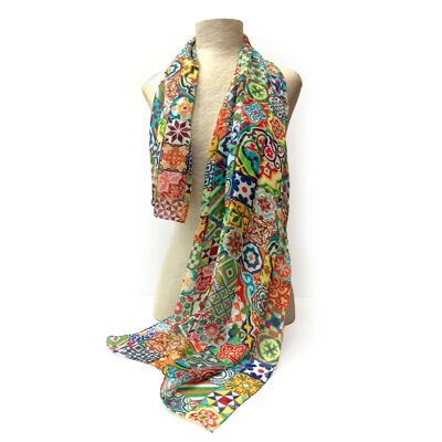 Piastrelle Moderniste Foulard di Seta