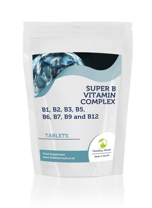 Super B Vitamin Complex Tablets 180 Tablets Refill Pack