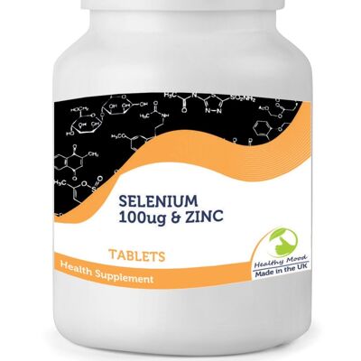 Selenium and Zinc Tablets 180 Tablets BOTTLE