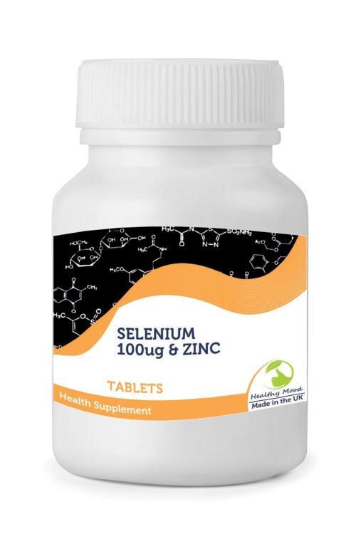 Selenium and Zinc Tablets 60 Tablets BOTTLE