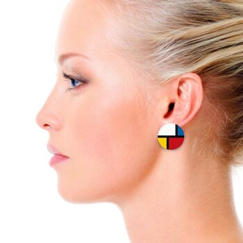 Boucles d'oreilles Rd Art-Mon 2