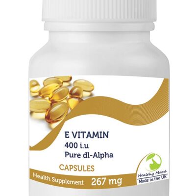 VITAMINA E 267 mg 400 UI Cápsulas