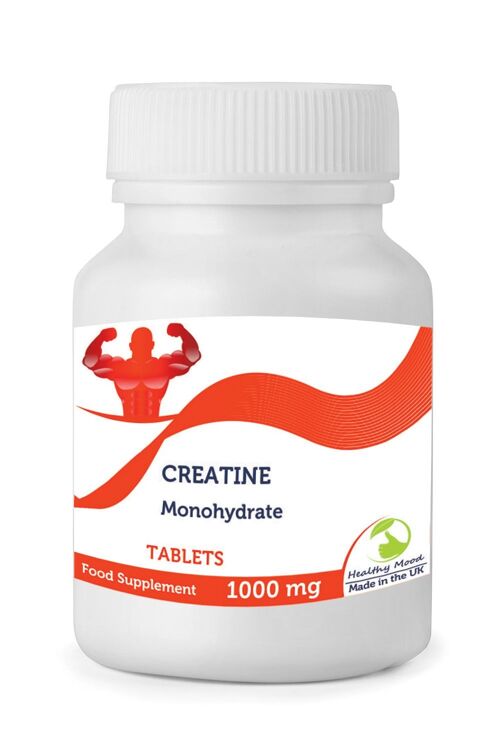 Creatine Monohydrate 1000mg Tablets 30 Tablets BOTTLE