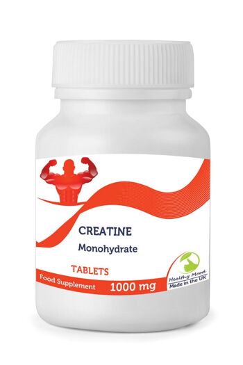 Créatine Monohydrate 1000mg Comprimés 90 Comprimés FLACON