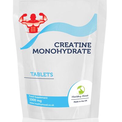 Creatine Monohydrate 1000mg Tablets 60 Tablets Refill Pack