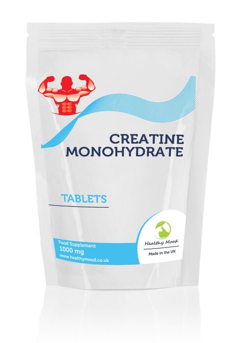 Creatine Monohydrate 1000mg Tablets 120 Tablets Refill Pack