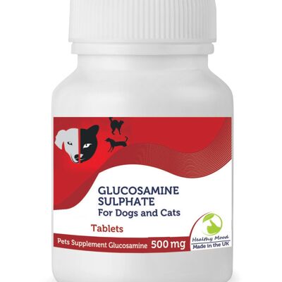 SULFATO DE GLUCOSAMINA para mascotas Tabletas 30 Tabletas BOTELLA