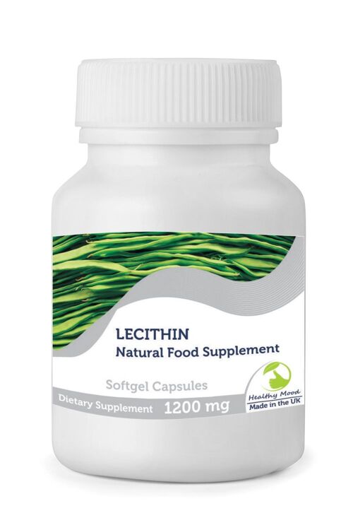 LECITHIN 1200mg Softgel Capsules 30 Capsules BOTTLE