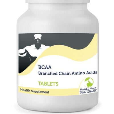 Tabletas de aminoácidos de cadena ramificada BCAA 250 cápsulas BOTELLA