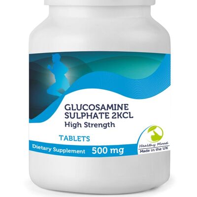 Sulfato de glucosamina 2KCL 500 mg Comprimidos 500 comprimidos BOTELLA