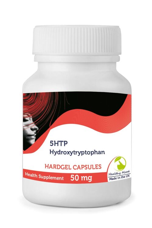5HTP Hydroxytryptophan 50mg Capsules 60 Capsules BOTTLE