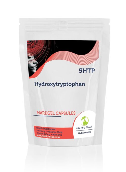 5HTP Hydroxytryptophan 50mg Capsules 250 Capsules Refill Pack
