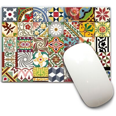 Mouse Pad Modernist Tiles