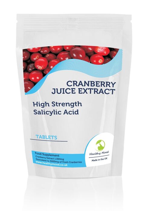 Cranberry Juice Extract Tablets 30 Tablets BOTTLE