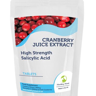 Cranberry Juice Extract Tablets 30 Tablets Refill Pack