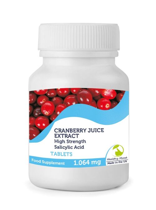 Cranberry Juice Extract Tablets 120 Tablets Refill Pack
