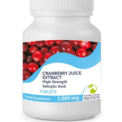 Cranberry Juice Extract Tablets 120 Tablets Refill Pack