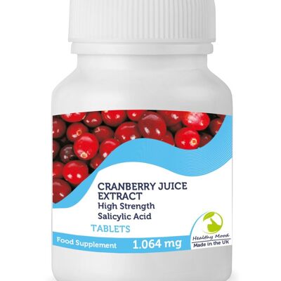 Cranberry Juice Extract Tablets 180 Tablets Refill Pack