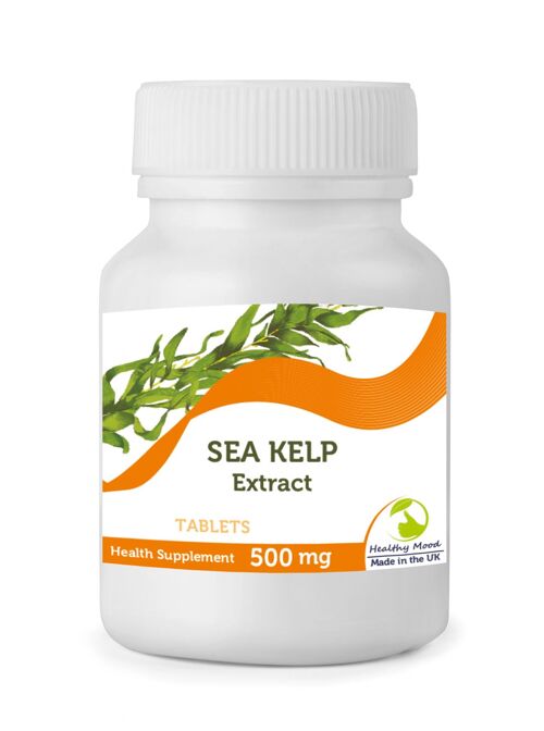 Sea Kelp Extract 500mg Tablets 30 Tablets BOTTLE