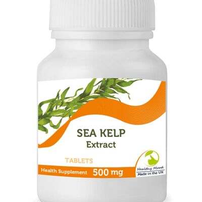 Extracto de algas marinas 500 mg comprimidos 500 comprimidos BOTELLA