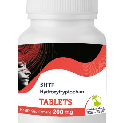5HTP 200 mg Comprimidos Paquete de recarga de 500 comprimidos