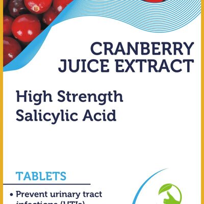 Cranberry Juice Extract Tablets (1) 180