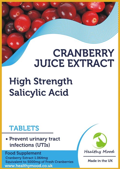 Cranberry Juice Extract Tablets (1) 60