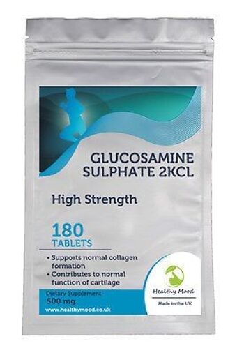 Sulfate de Glucosamine 2KCL 500mg Comprimés (1) 180 2