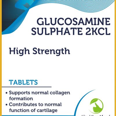 Glucosamine Sulphate 2KCL 500mg Tablets (1) 30