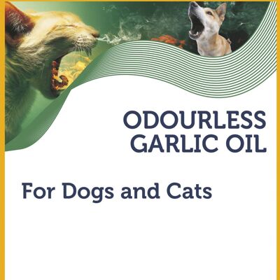 Odourless Garlic Oil 2mg Dogs and Cats Capsules (1) 180 Capsules