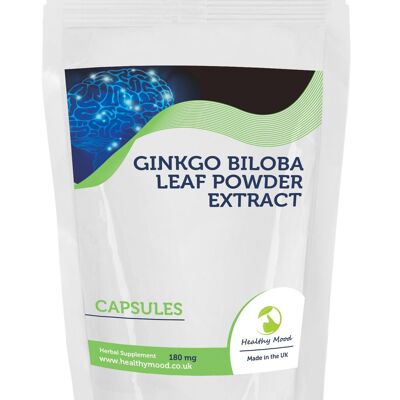 Extracto de hierba de Ginkgo Biloba, 6000 mg, 90 comprimidos, paquete de recarga