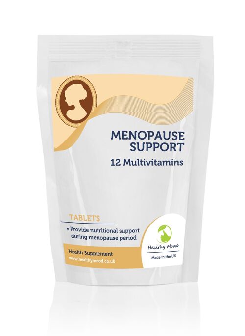 Menopause Support 12 Multivitamin Tablets 120 Tablets Refill Pack